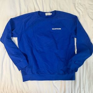 Royal blue Talentless sweat set, sweatpants - size M, sweatshirt - size L